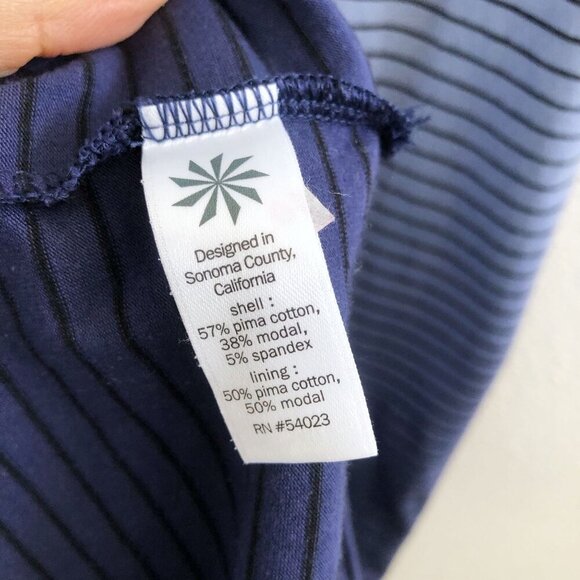 ATHLETA Sleeveless Striped Ombre Maxi Dress Small Size - Picture 7 of 9